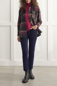 Tribal Plaid Shacket - Style 71710