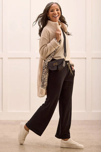 Tribal Lined Zip Up Coat - Style 14860