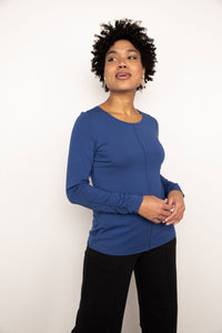 Liv Ruched Long Sleeve Tee - Style # L320079