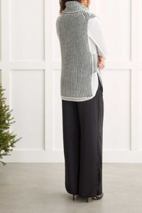 Tribal Sleeveless Sweater - Style 15550
