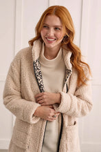 Load image into Gallery viewer, Tribal Lined Zip Up Coat - Style 14860
