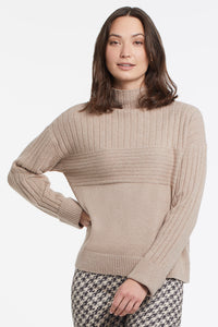 Tribal Funnel Neck Sweater - Style 11620