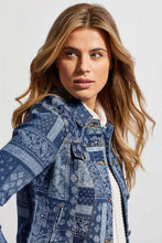 Load image into Gallery viewer, Tribal Denim Jacket - Style 78710
