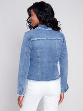 Load image into Gallery viewer, Charlie B Faux Denim Jean Jacket - Style C6233R
