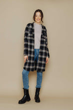 Load image into Gallery viewer, Orb Mercer-Plaid Shacket - Style 231351
