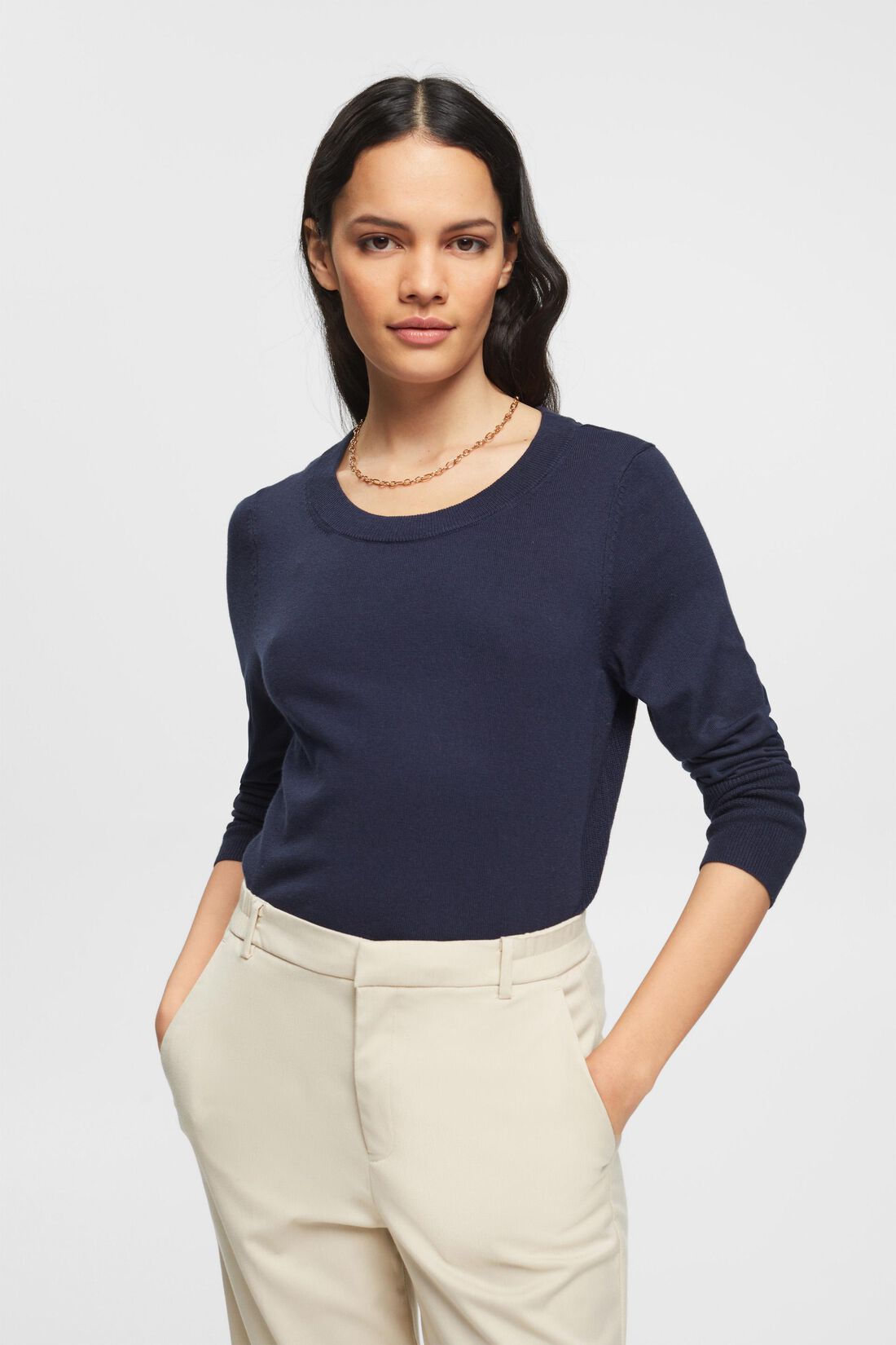 Esprit Long Sleeve Sweater - Style 993EE1l302