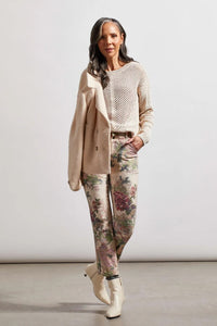 Tribal Scoop Neck Sweater - Style 15220
