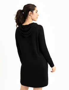 Renuar Hooded Long Sleeve Knit Dress - Style #R4313