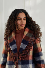 Load image into Gallery viewer, Tribal Plaid Coat - Style 10930

