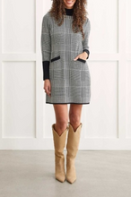 Load image into Gallery viewer, Tribal Mock Neck Sweater Dress - Style 75330
