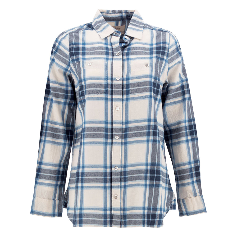 Old Ranch Acadia Boyfriend Long Sleeve Shirt - Style J18852F3