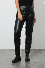 Load image into Gallery viewer, Joseph Ribkoff Faux Leather Pull On Pant - Style 223196

